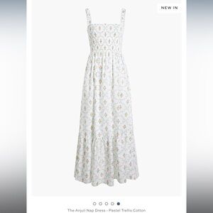 BNWT Hill House Anjuli Dress in Pastel Trellis - Size Medium